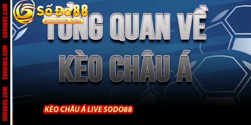Kèo Châu Á Live Sodo88 - Cá Cược Chấp Trực Tiếp Hấp Dẫn 2026